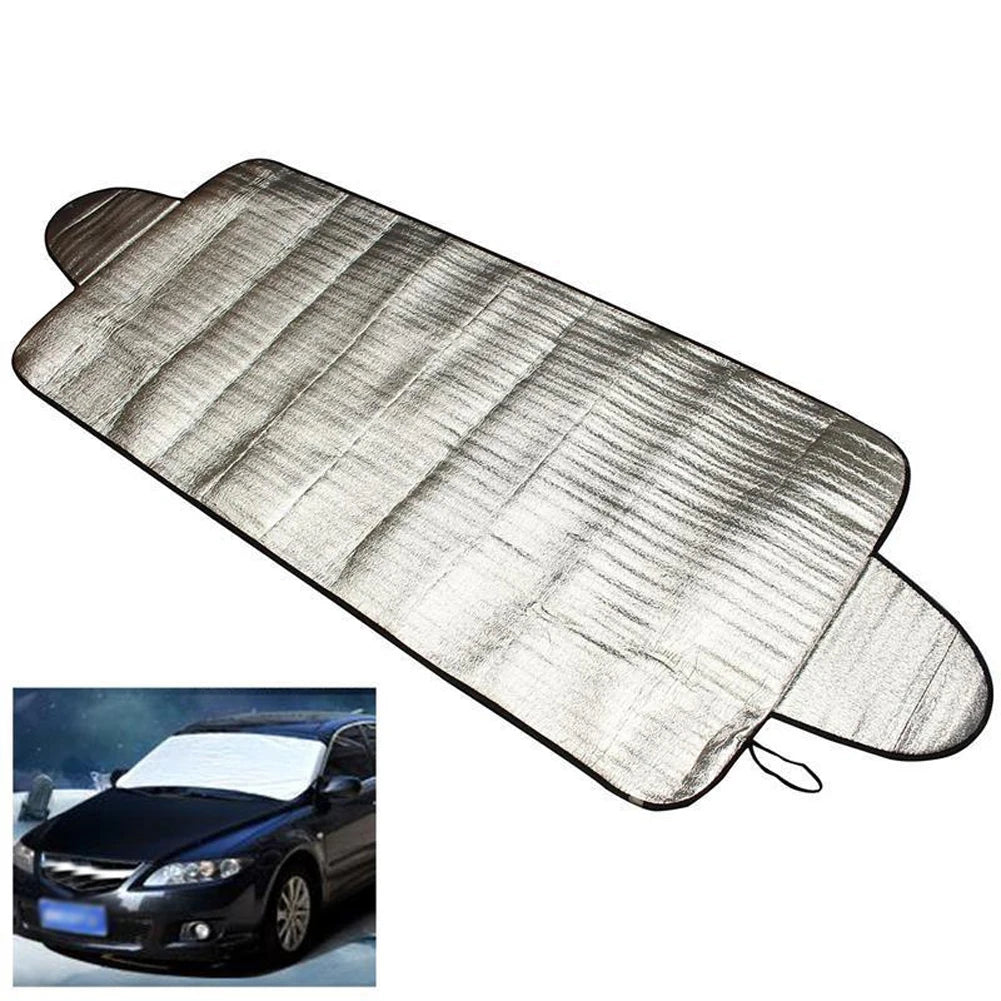 Accessoires de voiture, pare-brise de voiture, couverture anti-gel, bouclier de neige glacée, Protection avant, rideau de Protection UV automatique, style 1 pièce