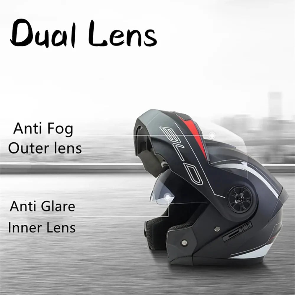 D'expériences de moto modulaires personnalisés pour hommes et femmes, casque de moto intégral, lentille de tourisme, course de motocross, mode