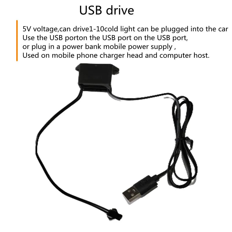 Bandes de lampes décoratives pour intérieur de voiture, lampe d'ambiance, lumière froide, Console de tableau de bord, lumières d'ambiance LED automatiques 1/2/3/4/5M