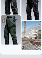 Pantalon de travail tactique résistant à l'eau pour hommes, poches multiples, Fans militaires d'extérieur, pantalons décontractés, Style américain printemps automne