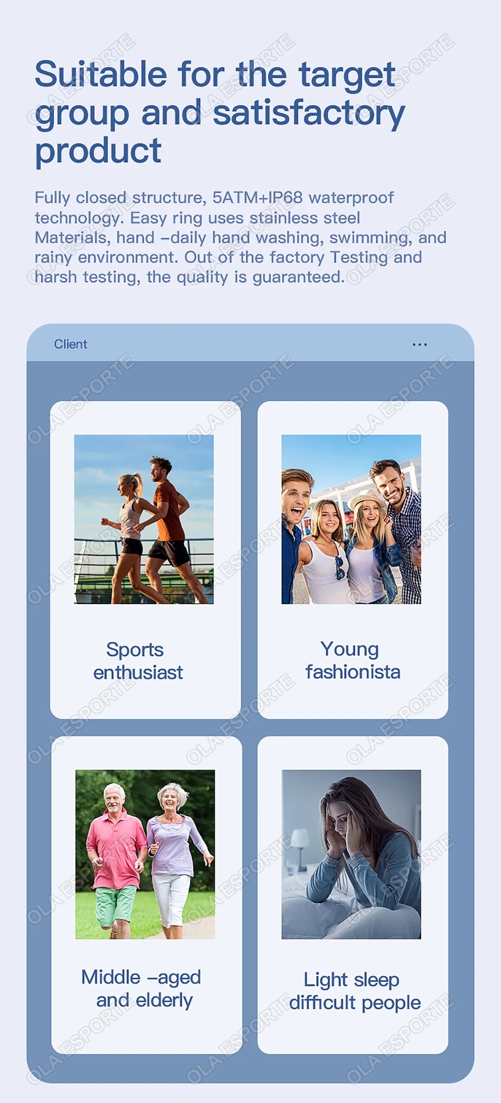SR08 anneau intelligent avec boîte de chargement pour hommes femmes écran d'affichage LED contrôle des gestes moniteur de santé 5ATM anneaux de sport étanches