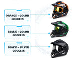 Casque de Moto tout-terrain Casque professionnel Moto Cross casques course Motocross Casque Capacetes DOT approuvé