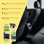 Nettoyant pour intérieur de voiture, élimine efficacement les taches de graisse de la poussière, nettoie les vernis du tableau de bord intérieur améliore la brillance, Agent de rénovation