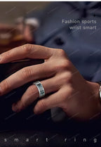 Anneau intelligent avec écran d'affichage et tactile, gestionnaire de santé, vidéo de balayage de gestes, étanche 5 ATM pour hommes et femmes, Smartring 2026, nouveau