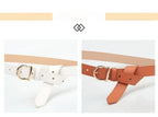 Ceinture femme mode boucle ardillon ceinture fine véritable luxe ceinture souple femmes avec pantalon Cargo jean ceinture coupe-vent ceinture en cuir PU