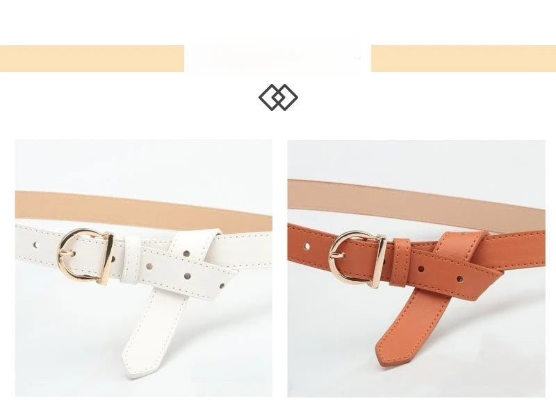 Ceinture femme mode boucle ardillon ceinture fine véritable luxe ceinture souple femmes avec pantalon Cargo jean ceinture coupe-vent ceinture en cuir PU