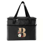 Sac thermique sacs à déjeuner portables sac isotherme alimentaire sacs à Bento impression or lettre série voyage pique-nique stockage sacs de glace