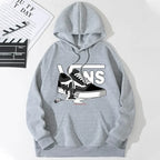 Sweat à capuche imprimé pour hommes, vêtements Hip Hop, manches longues, polaire, Vintage, groupe de Rock, Streetwear, nouvelle collection 2026