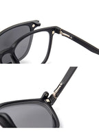 SENEVIEVE-Lunettes de soleil polarisées à clipser pour femmes, lunettes optiques de protection UV, anti-absorbe ouissement, délinquants personnalisés, TJ2192