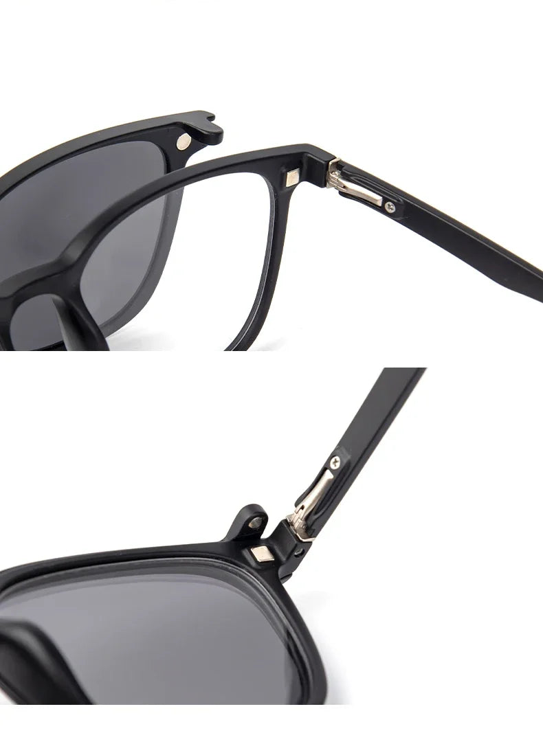 SENEVIEVE-Lunettes de soleil polarisées à clipser pour femmes, lunettes optiques de protection UV, anti-absorbe ouissement, délinquants personnalisés, TJ2192