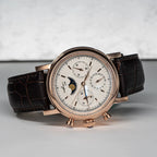 Sugess – montre-bracelet pour hommes, ST1908, mouvement à col de cygne, chronographe mécanique, véritable calendrier de phase de lune, cuir Vintage, nouveau 2026