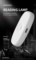 Lampe de lecture LED pour voiture, éclairage intérieur, éclairage de coffre, monté au plafond, intérieur et arrière, éclairage tactile