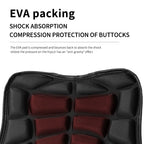 Coussin de siège de moto 3D en gel confortable, respirant, universel, absorbant les chocs, pour siège de moto