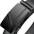 Ceinture pour hommes d'affaires de mode véritable marque de luxe ceinture boucle en métal ceinture en cuir PU de haute qualité ceinture souple avec pantalon Cargo jean