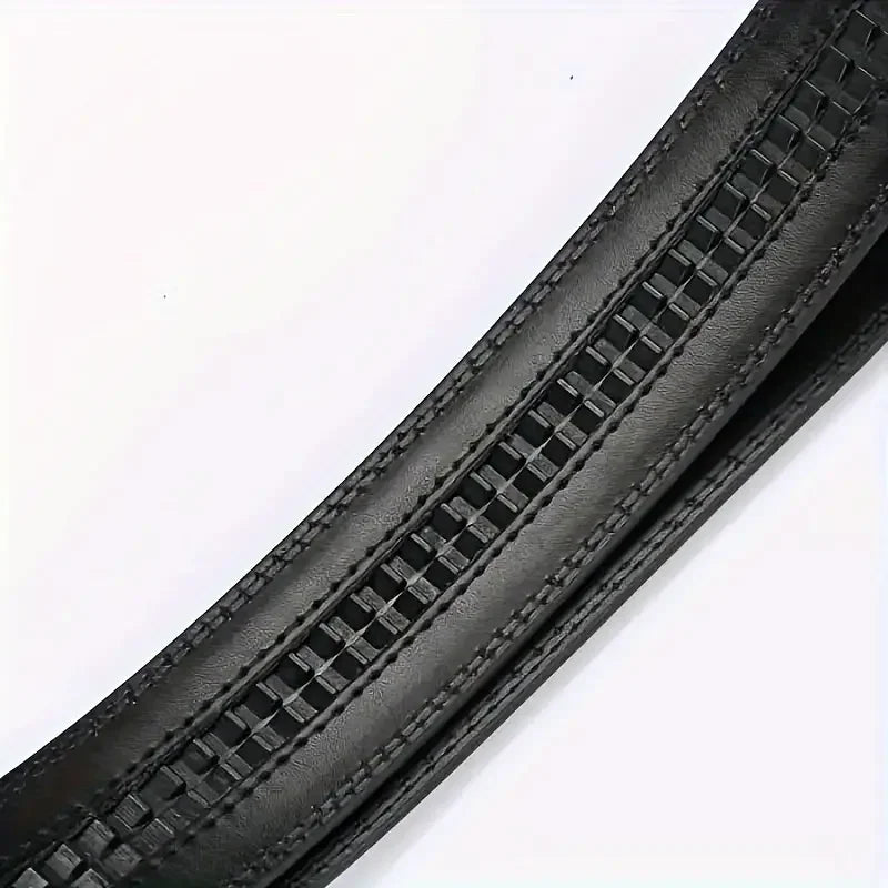 Ceinture pour hommes d'affaires de mode véritable marque de luxe ceinture à boucle en métal ceinture souple en cuir PU de haute qualité avec pantalon Cargo jean