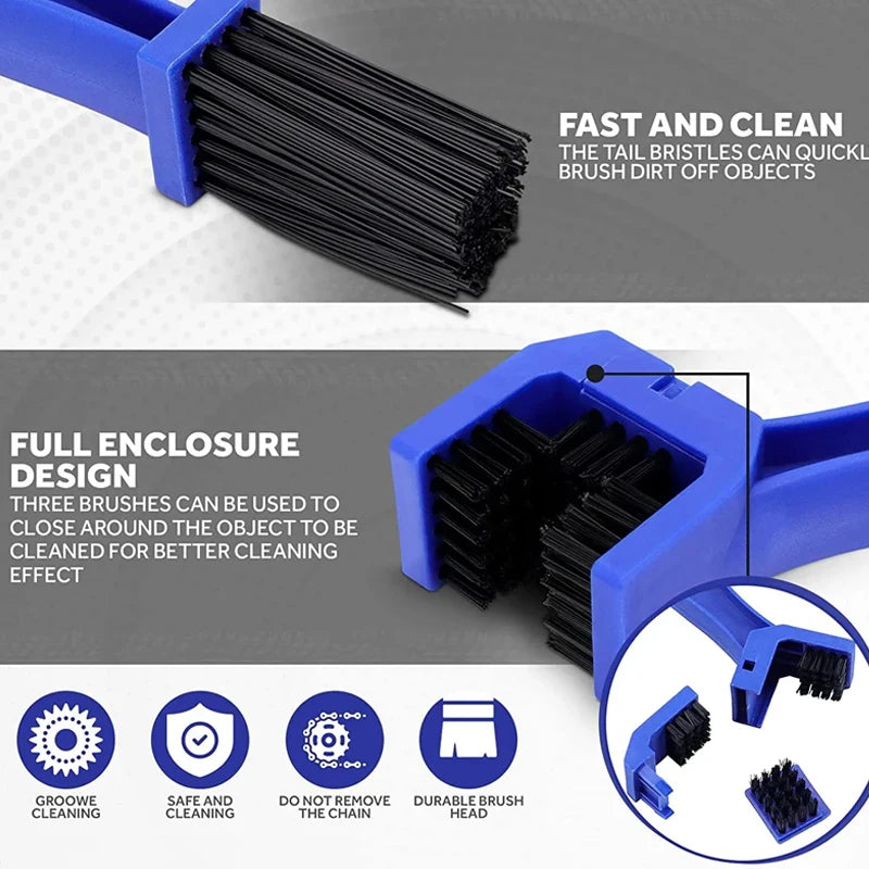 Nettoyeur de brosse de chaîne, accessoires de moto, couverture de Motocross pour Jordan 4 Gsxr 1000 Tdm 900 Ninja400 Dominar 400 Husqvarna Te 300