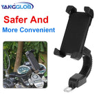 Support de téléphone pour Moto, Support de rétroviseur pour Scooter, sac étanche, accessoires pour téléphones mobiles