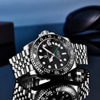 PAGANI uco PD-1662 Luxe Gstuff Hommes Mécanique Montre-Bracelet Verre Saphir Acier Inoxydable 100M Étanche Montres Automatiques