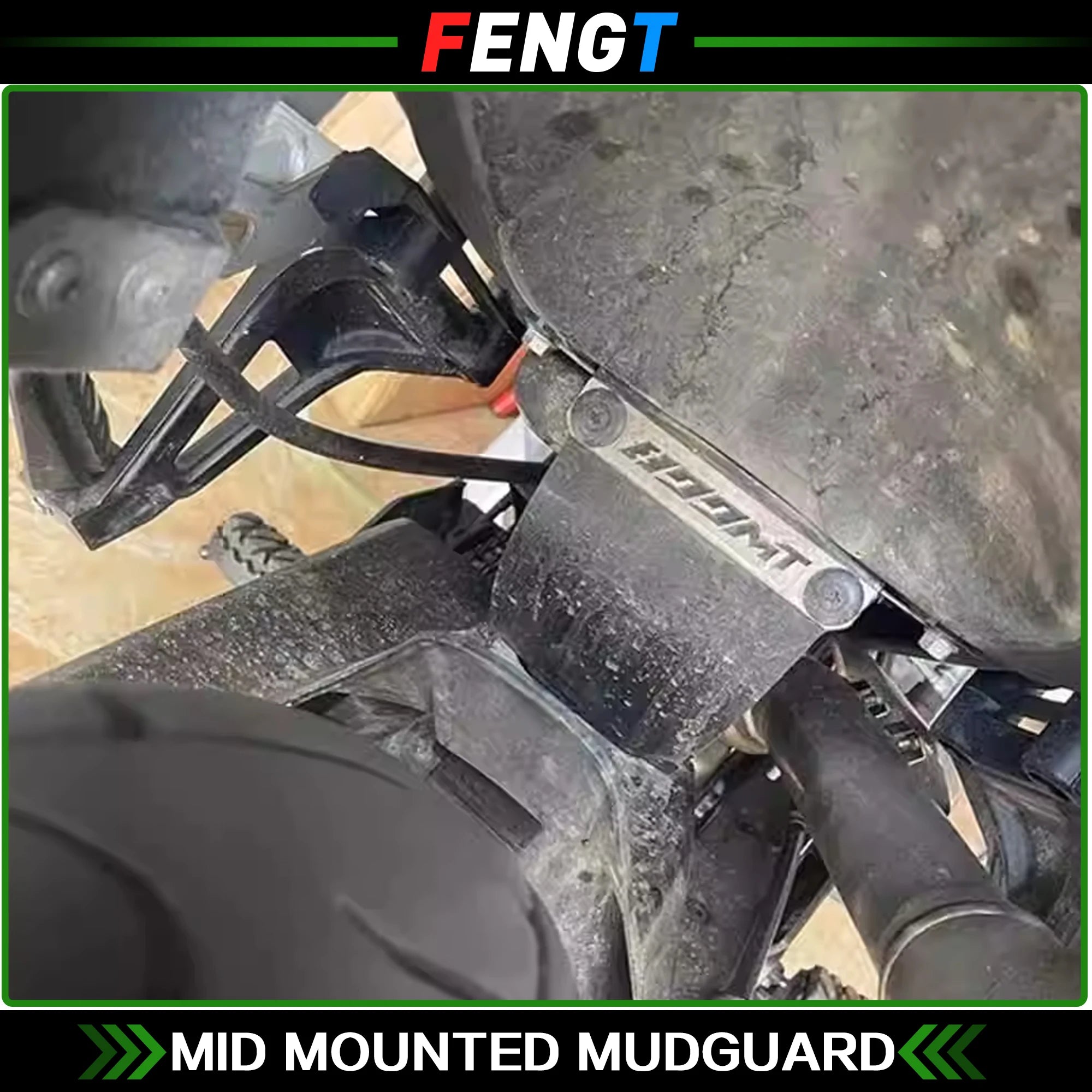 Garde-boue arrière monté au milieu, accessoires de moto pour CFMOTO 800MT MT800 CF800 800 MT, Absorption des chocs, garde-boue