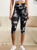 Pantalon Capri taille haute pour femmes, Super doux, contrôle du ventre, pas transparent, entraînement, Yoga, course à pied, athlétique, Push-Up, Leggings de gymnastique