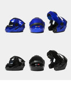 D'expériences de moto modulaires personnalisés pour hommes et femmes, casque de moto intégral, lentille de tourisme, course de motocross, mode