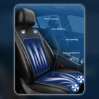 Coussin de siège de voiture refroidissant, housse de siège avant refroidie, coussin de siège ventilé respirant intelligent GérSummer, 12V, 24V
