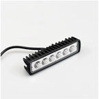 Phare de travail universel pour voiture, budgétaire haute luminosité, automobile tout-terrain, conduite de camion, feux de sauna antibrouillard, lampe de conduite DRL, 18W, 6 LED, 12V
