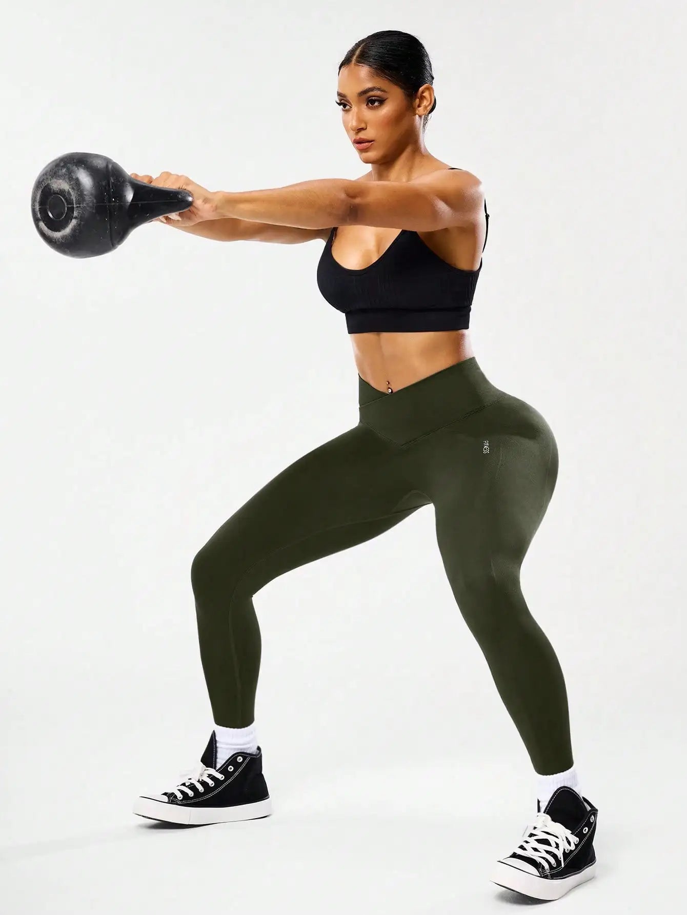 Leggings de fitness taille haute pour femmes, contrôle du ventre, cul de pêche, avec dos en V, respirants, à séchage rapide et surélevés, les plus vendus