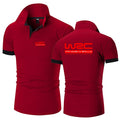 Championnat du monde des rallyes WRC nouvelle mode Polo hommes décontracté col rabattu chemise à manches courtes coupe ajustée été hauts Polo