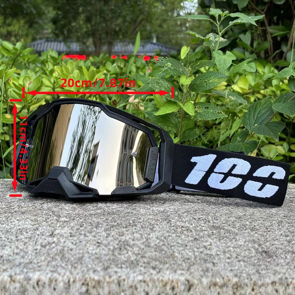 Lunettes de Moto lunettes de Motocross casque MX Moto Dirt Bike ATV Ski Sports de plein air verre Scooter Googles masque