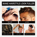 Poudre coiffante volumisante – Contrôle de l'huile, réglage rapide, adaptée au bricolage, tenue longue durée pour hommes et femmes, certifiée, non irritante