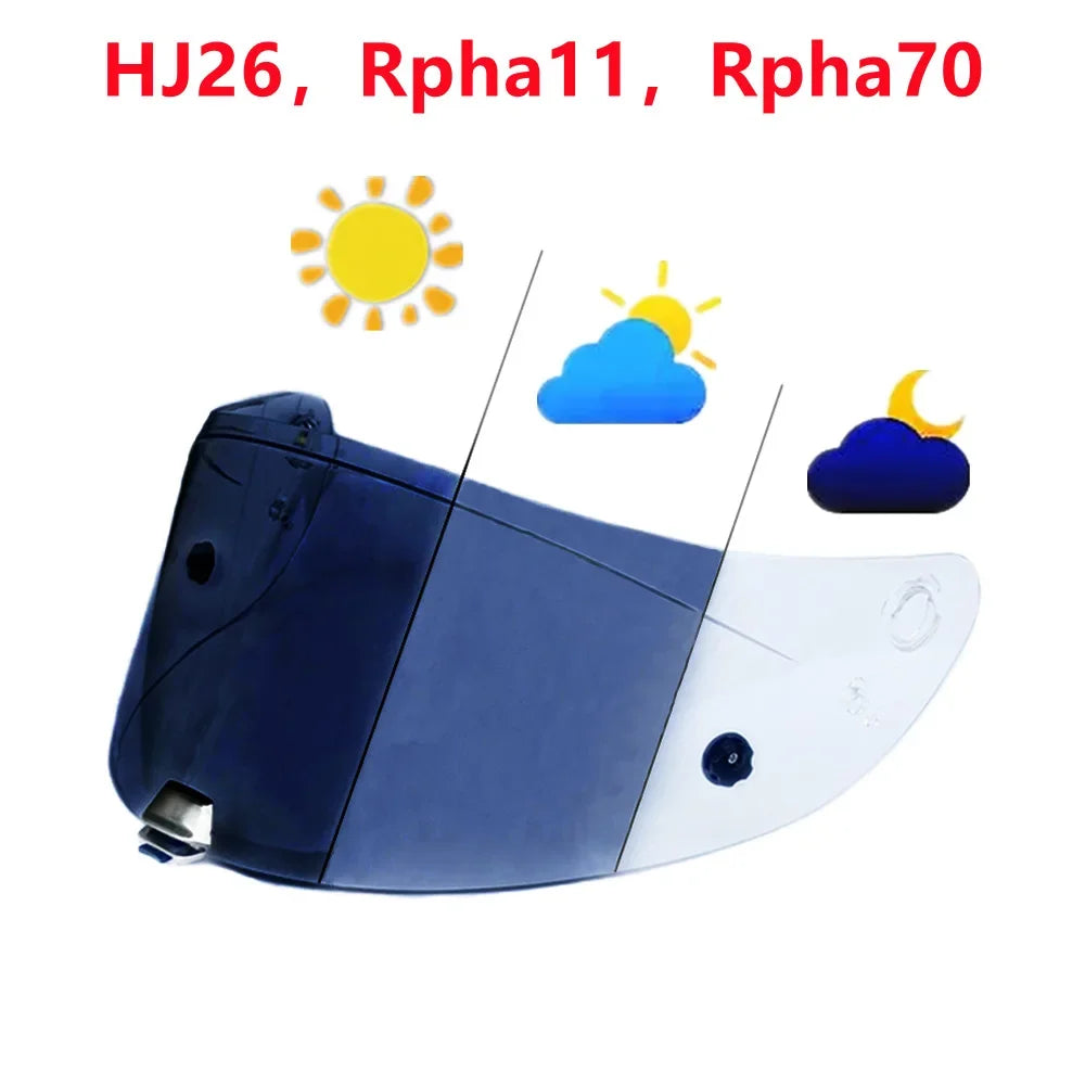 Pour HJC RPHA 70 PRHA 11 casque de Moto visière HJ-26 casque intégral lentille Cascos Para Moto accessoires Capacete pare-brise