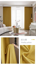 Rideaux en chenille beige épais à chevrons sur mesure pour salon, salle à manger, chambre à coucher – Décoration occultante de luxe et tendance