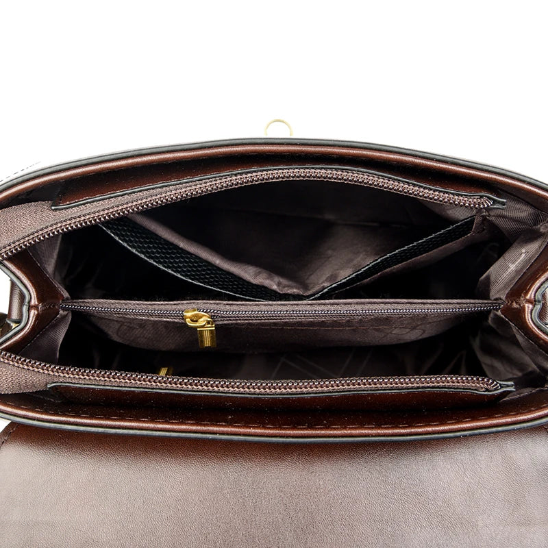 Sacs à bandoulière en cuir pour femmes, sacs à main de luxe pour dames, sac messager féminin, haute qualité, 2026