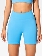 Short de sport pour femme sans couture, taille haute, moulant, pour fitness, entraînement, yoga, course à pied, cyclisme, avec effet push-up