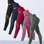Pantalon de Yoga en maille pour femmes, 1 pièce, Leggings façonnant, taille haute, contrôle du ventre, hanches, course à pied, entraînement, vêtements de sport