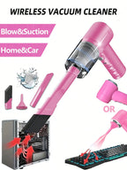 Aspirateur soufflant intégré pour voiture et ménage, chargement USB, aspirateur soufflant, petit, 3 en 1