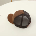 Casquette de Baseball en maille avec lettres brodées pour enfants, chapeau d'été pour bébé, garçon et fille, en coton, à rabat, Hip Hop, chapeau de pêche