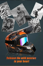 Casque de sécurité de Motocross unisexe certifié DOT ABS pour hommes femmes vélo descente ATV Protection de tête de moto