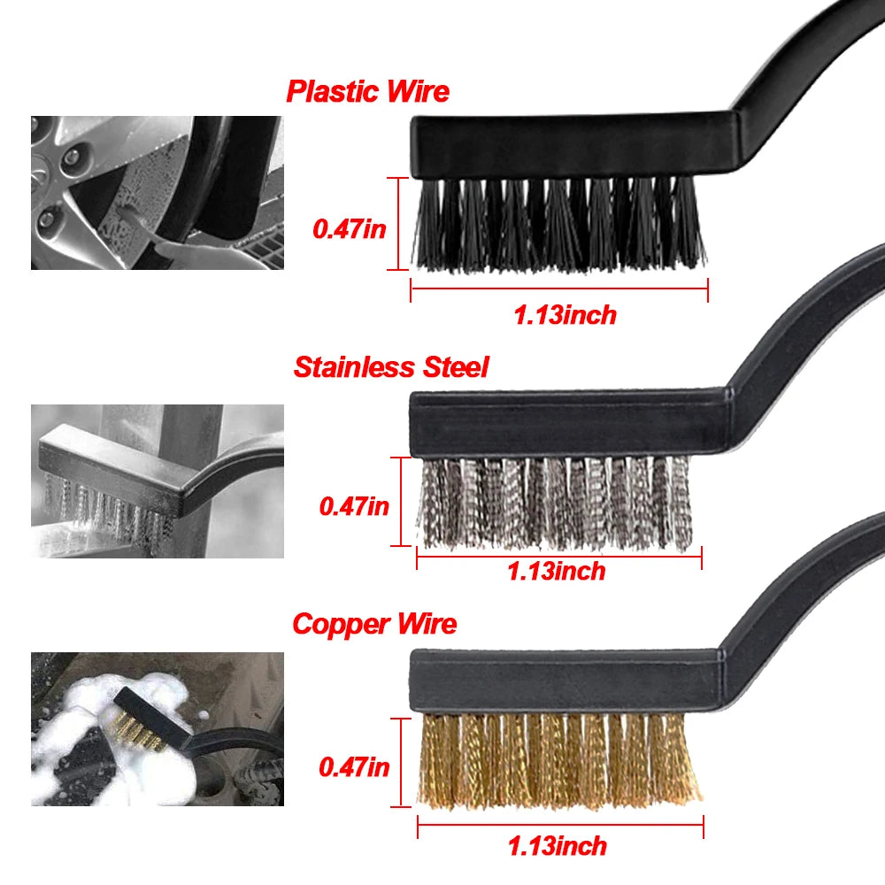 Ensemble de brosses de détail de voiture, kit de livres automatiques ultime pour l'entretien des évents, brosse de dégagement tative de sortie d'air de voiture