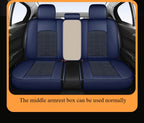 Coussin de siège auto ergonomique – Cuir Nappa et soie glacée, éponge haute résilience, confort toutes saisons pour la plupart des véhicules