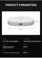 Lampe de lecture LED pour voiture, éclairage intérieur, éclairage de coffre, monté au plafond, intérieur et arrière, éclairage tactile