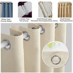 Rideaux occultants Extra longs, hauteur 400cm, pour Loft, chambre à coucher, salon, plafonds hauts, rideaux de fenêtre