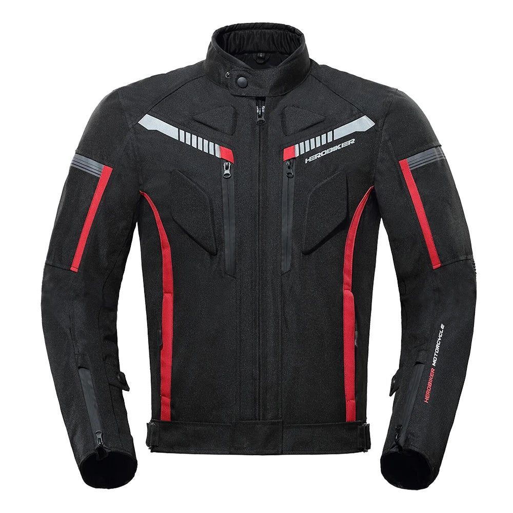 HEROBIKER veste de Moto imperméable homme veste de course pantalon de Moto portable vêtements de Moto avec Protection EVA
