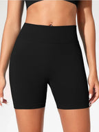Short de sport pour femme sans couture, taille haute, moulant, pour fitness, entraînement, yoga, course à pied, cyclisme, avec effet push-up