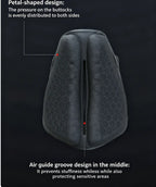 Coussin de siège de moto 3D en nid d'abeille antidérapant, coussin de siège en gel pour moto, coussin de siège pour soulager la pression, accessoires de moto