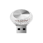 Mini lumière ambiante LED USB Portable pour voiture, lampes d'ambiance décoratives pour intérieur automobile, lumière d'ambiance, lumière d'ordinateur, Plug Play