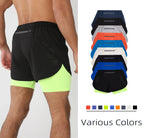 Short de course avec poches doublées pour homme, séchage rapide, léger, respirant, athlétique, sport, entraînement, boucle serviette