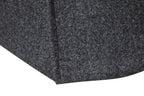 Coupe-vent long en laine à double boutonnage pour hommes, col rabattu, coupe couvertes, vêtements d'extérieur pour hommes, mode printemps, automne