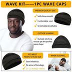 Gel ondulé 360 pour contrôle des frisottis, crème nourrissante à forte tenue pour cuir chevelu, pommade naturelle Anti-perte de cheveux en argile pour hommes noirs africains